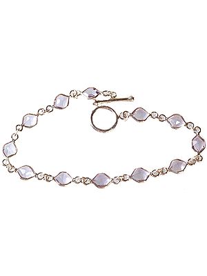 Faceted Amethyst Bracelet