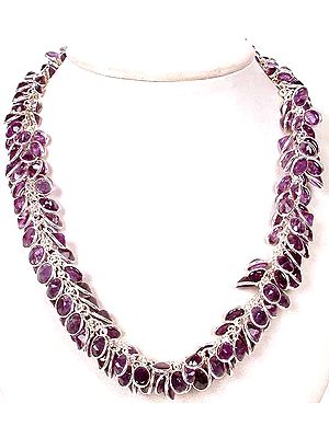 Amethyst Bunch Necklace