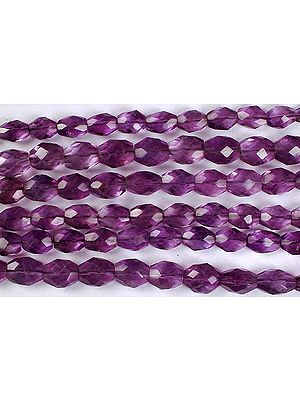 Faceted Amethyst Ovals