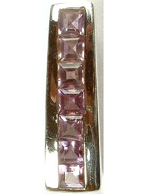 Faceted Amethyst Pendant