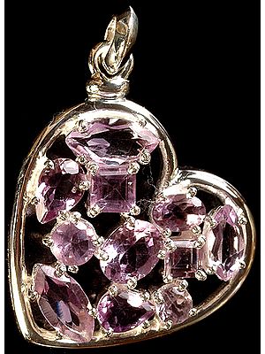 Faceted Amethyst Pendant