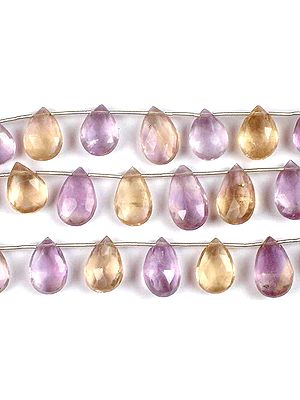 Faceted Ametrine Briolette