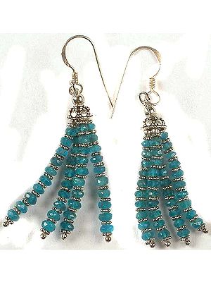 Faceted Apatite Showers