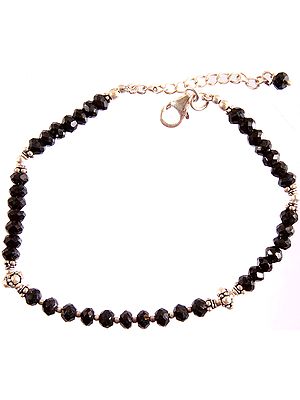 Faceted Black Onyx Bracelet