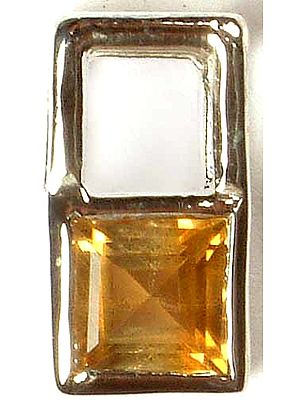 Faceted Citrine Pendant