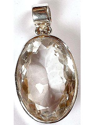 Faceted Crystal Pendant