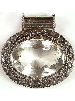 Faceted Crystal Pendant