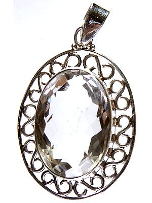 Faceted Crystal Pendant