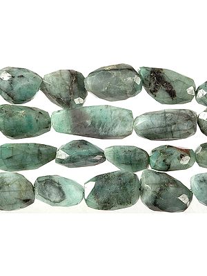 Faceted Emerald Tumbles