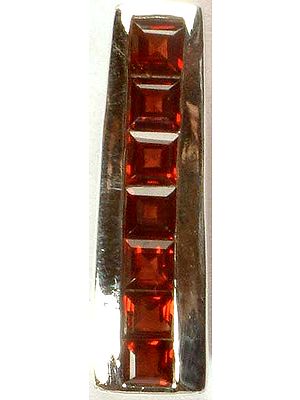 Faceted Garnet Pendant