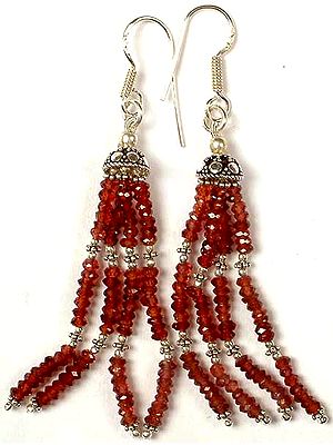 Faceted Garnet Showers