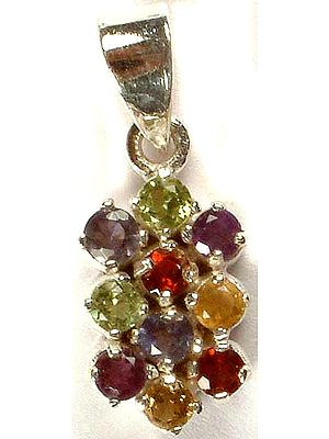 Faceted Gemstone Pendant