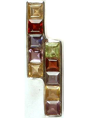 Faceted Gemstone Pendant