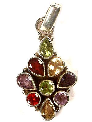 Faceted Gemstone Pendant