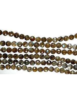 Faceted Labradorite Balls