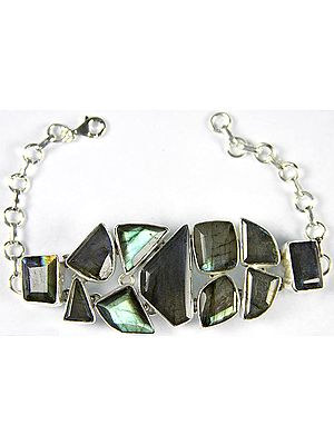 Faceted Labradorite Bracelet
