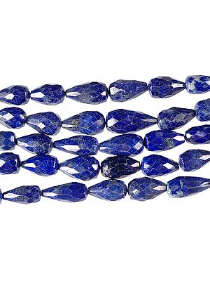 Faceted Lapis Lazuli Drops