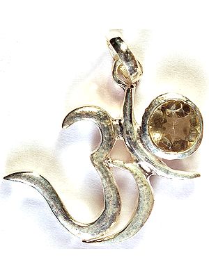 Faceted Lemon Topaz Pendant