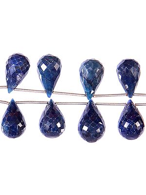 Faceted Neelam (Blue Sapphire) Drops