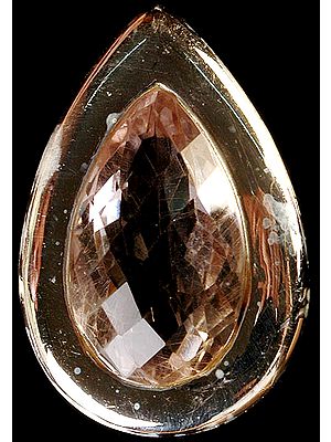 Faceted Rose Quartz Pendant