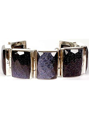 Faceted Sandstone Bracelet