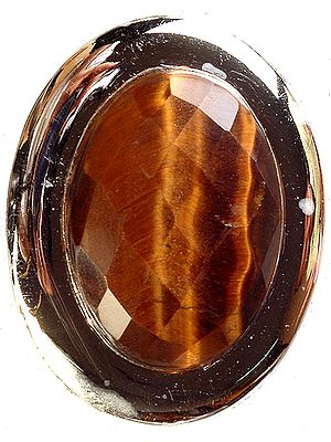 Faceted Tiger Eye Pendant