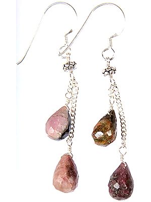 Faceted Tourmaline Earrings