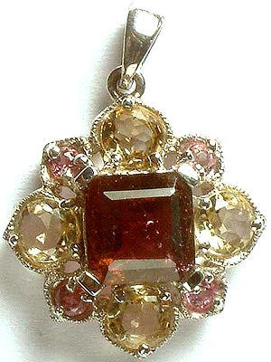 Faceted Tourmaline Pendant