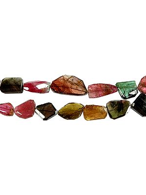 Faceted Tourmaline Tumbles