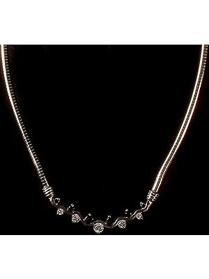 Faceted Zircon Necklace