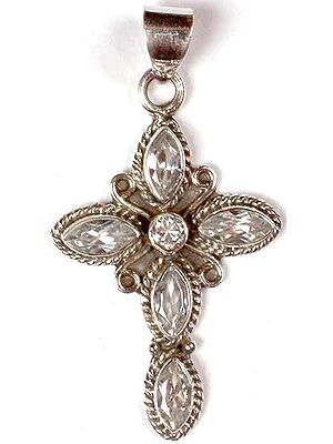 Faceted Zircon Pendant