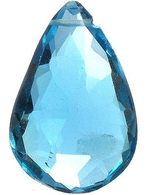 Fine Cut Blue Topaz Drop (Price Per Piece)
