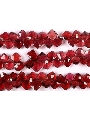 Fine Cut Garnet Rhombuses