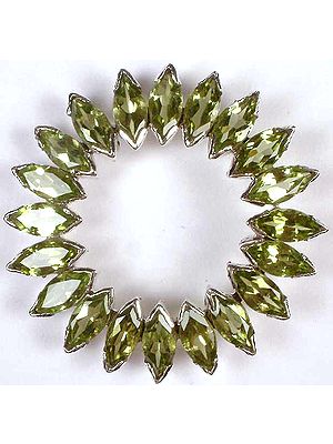 Fine Cut Peridot Pendant