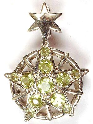 Fine Cut Peridot Star