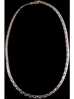 Fine Omega Chain Necklace