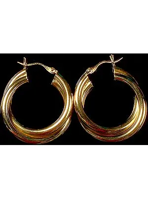 Finely Crafted Hoop Earrings