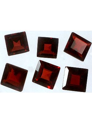 Garnet mm Squares (Price Per 5 Pieces)