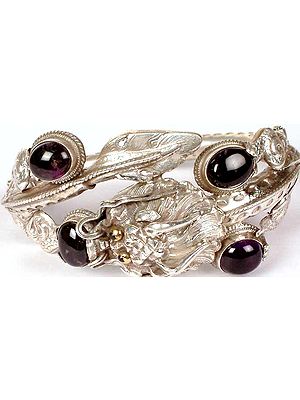 Garnet Dragon Bracelet