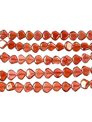 Garnet Paan-Shaped Beads | Garnet Gemstones Jewelry