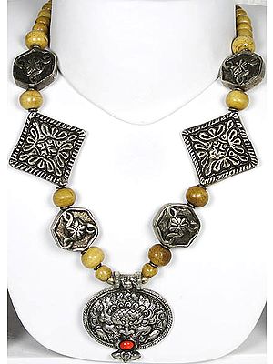 Garuda Beaded Necklace