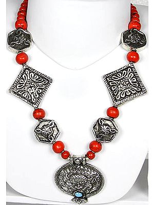 Garuda Beaded Necklace