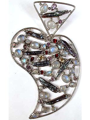 Gemstone Mango Pendant