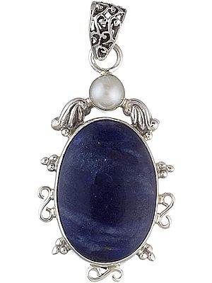 Gemstone Oval Pendant