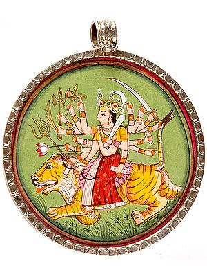 Goddess Durga Pendant