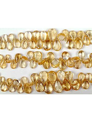 Golden Topaz Plain Briolette