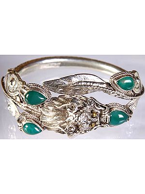Green Onyx Dragon Bracelet