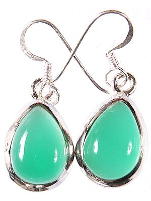 Green Onyx Earrings