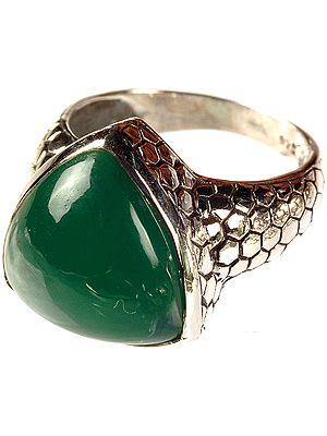 Green Onyx Ring