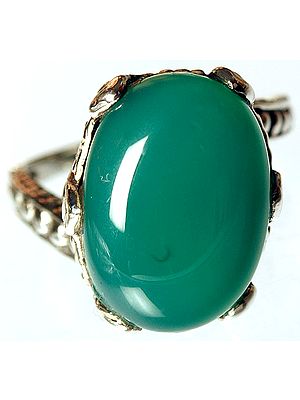 Green Onyx Ring